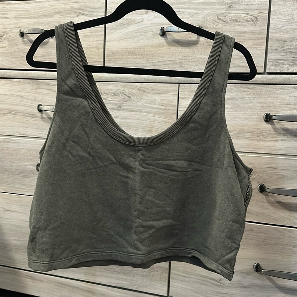 Aerie Cropped Tank Top Size L